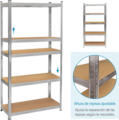 Anaquel metalico 5 niveles