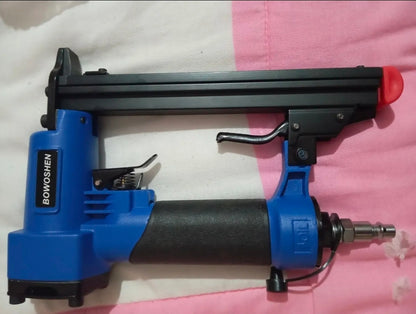 Engrapadora Neumática BOWOSHEN Industrial Profesional Con 1000 Grapas Calibre 22