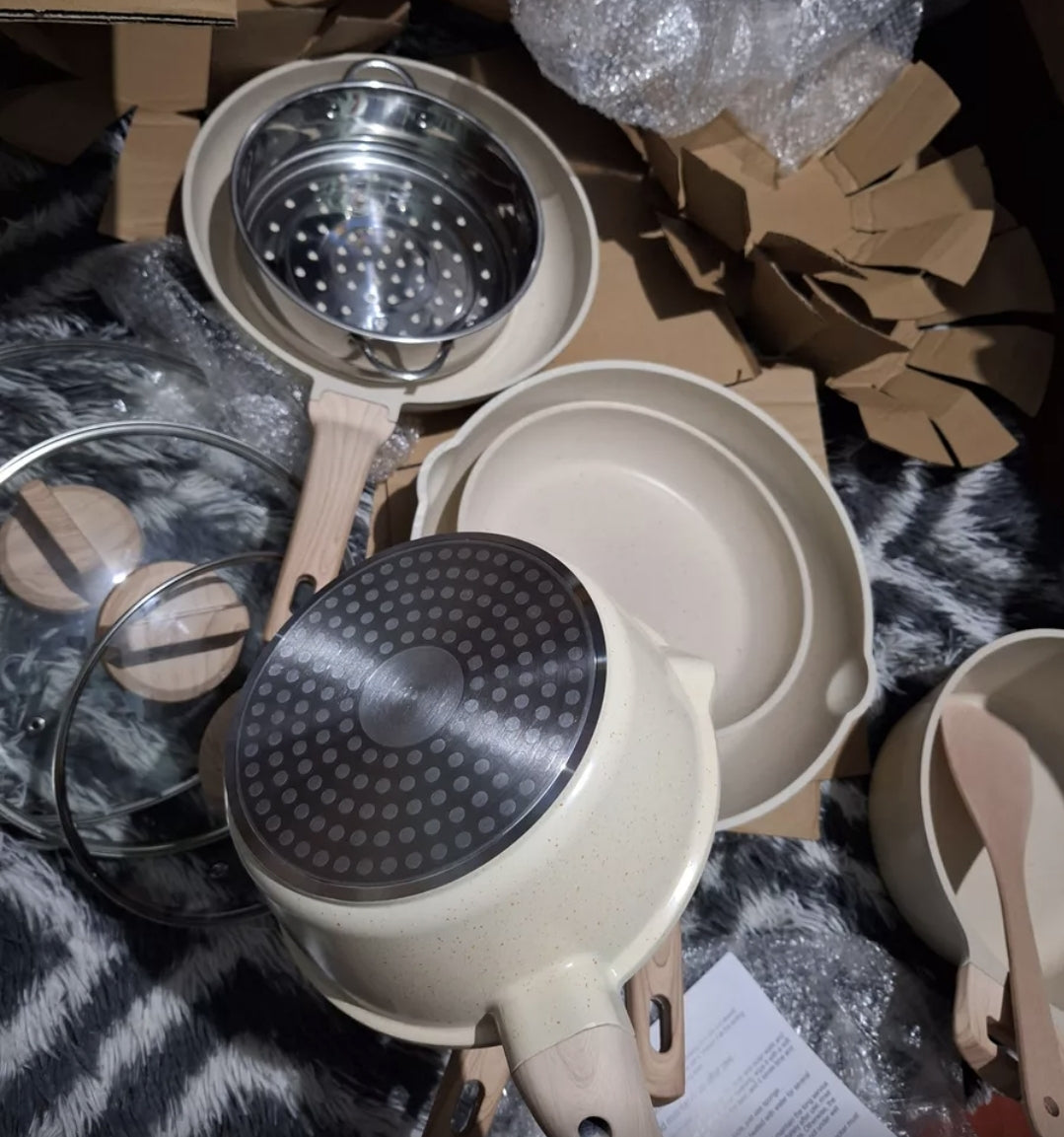 Batería de Cocina 10 pz Vanow Sophia