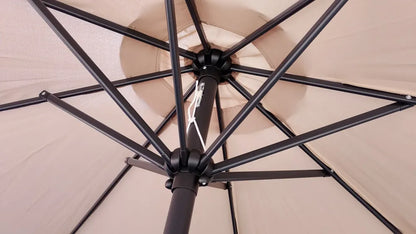 Sombrilla Para Jardin Y Playa 2.3m Exterior Plegable