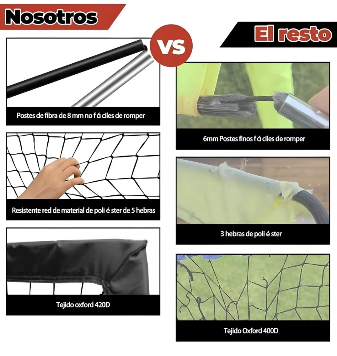 Arco De Fútbol Portería De 1.2m de largo