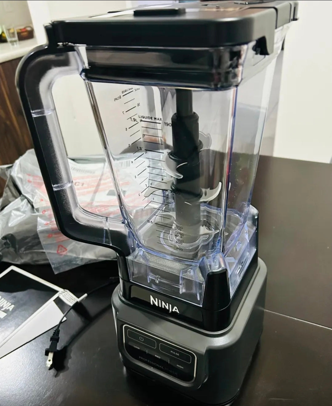 Licuadora Professional Ninja Be200 1000watts Color Gris Obscuro