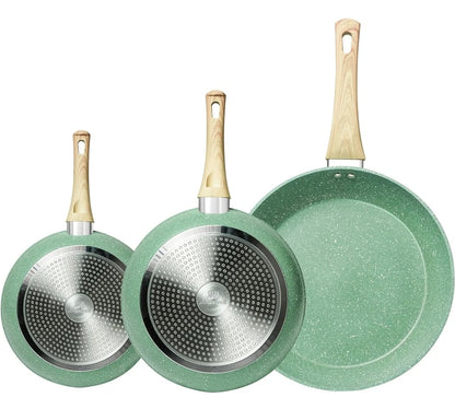 Juego De Sartenes Antiadherentes Innerwell De 20, 24, 28 Cm