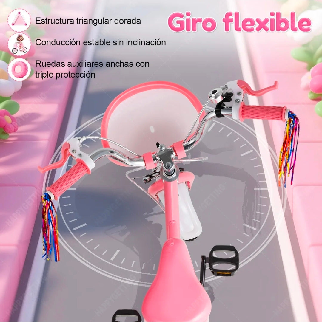 Bicicleta  Infantil Para niños De 2-6 años R12