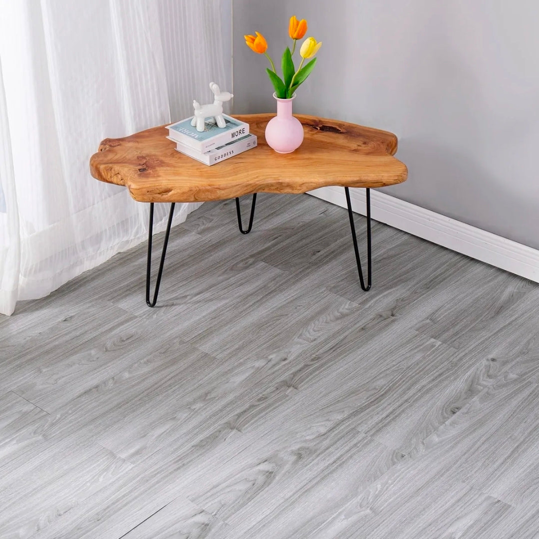 Duela vinilica 36 piezas de 45x15cm rendimiento 2.43m²