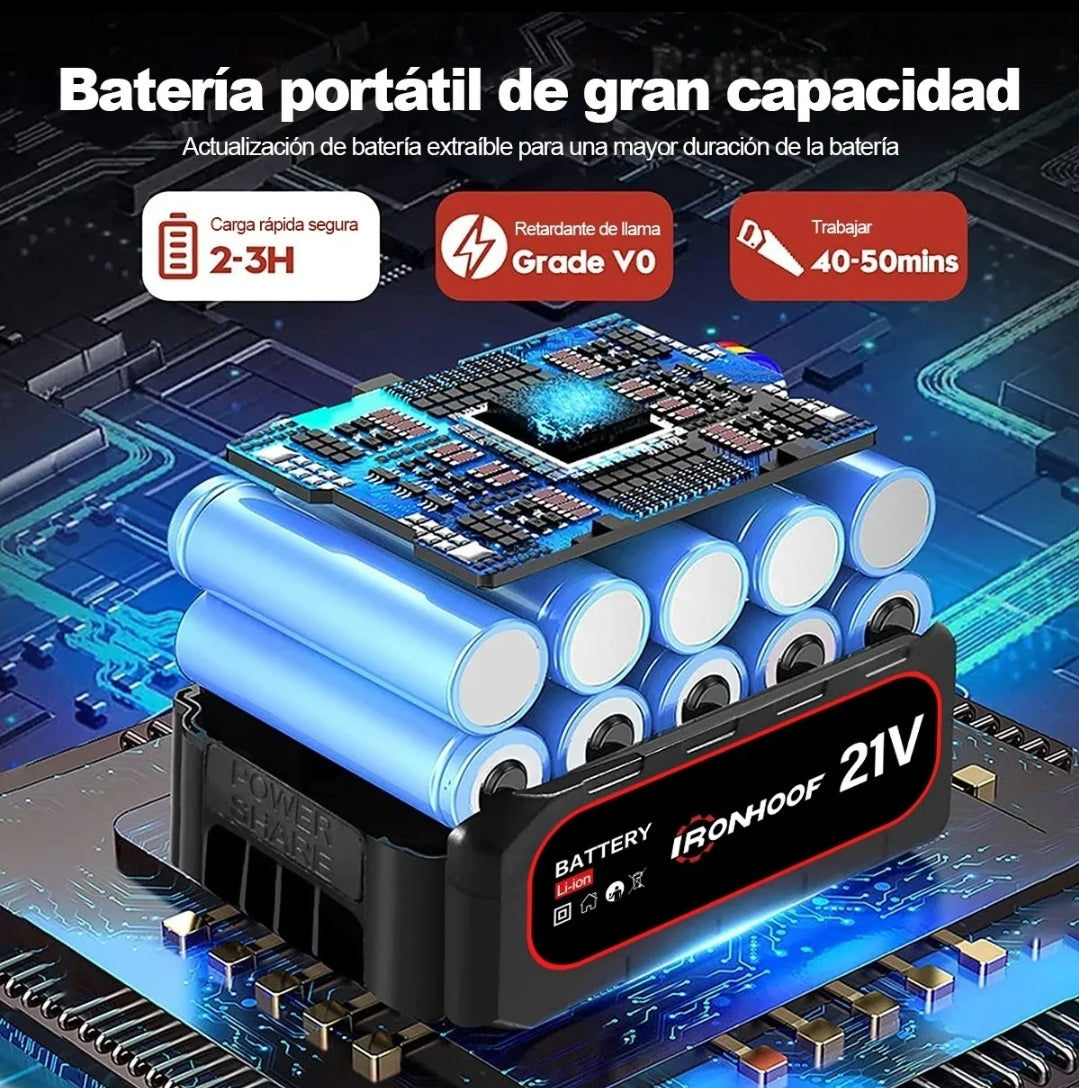 Motosierra Eléctrica Inalámbrica 12" Ironhoof