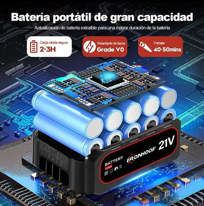 Motosierra Eléctrica Inalámbrica 12" Ironhoof