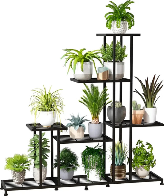Soporte de metal para plantas  5 niveles
