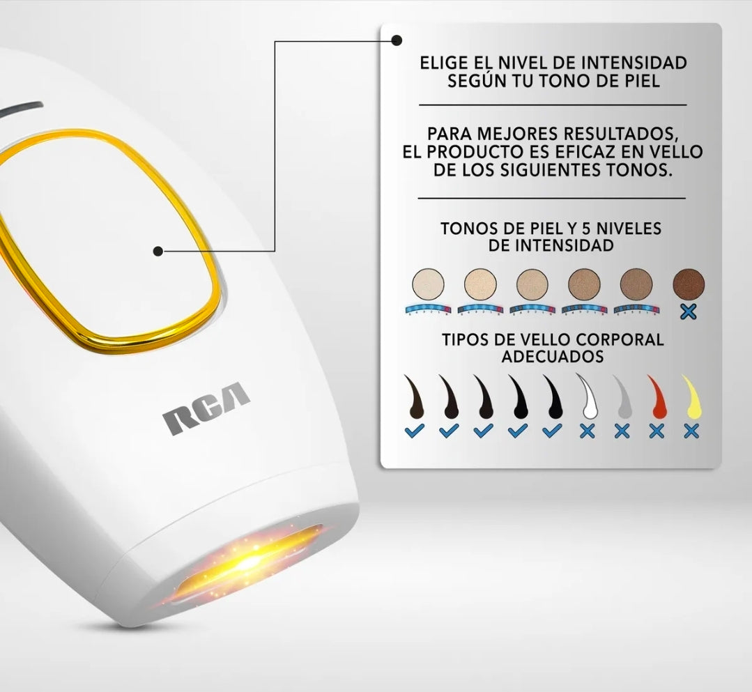 Depiladora definitiva inalámbrica IPL