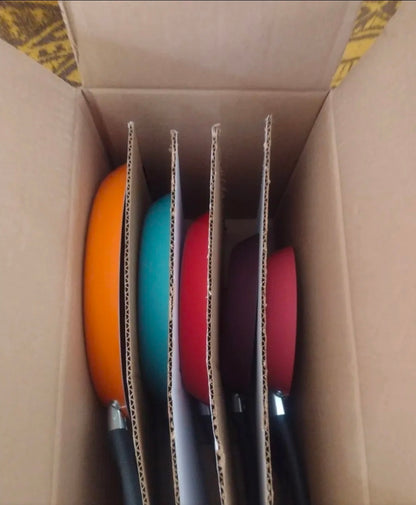 Juego De 5 Sartenes Cinsa Fashion Cook Con Antiadherente Thermocell