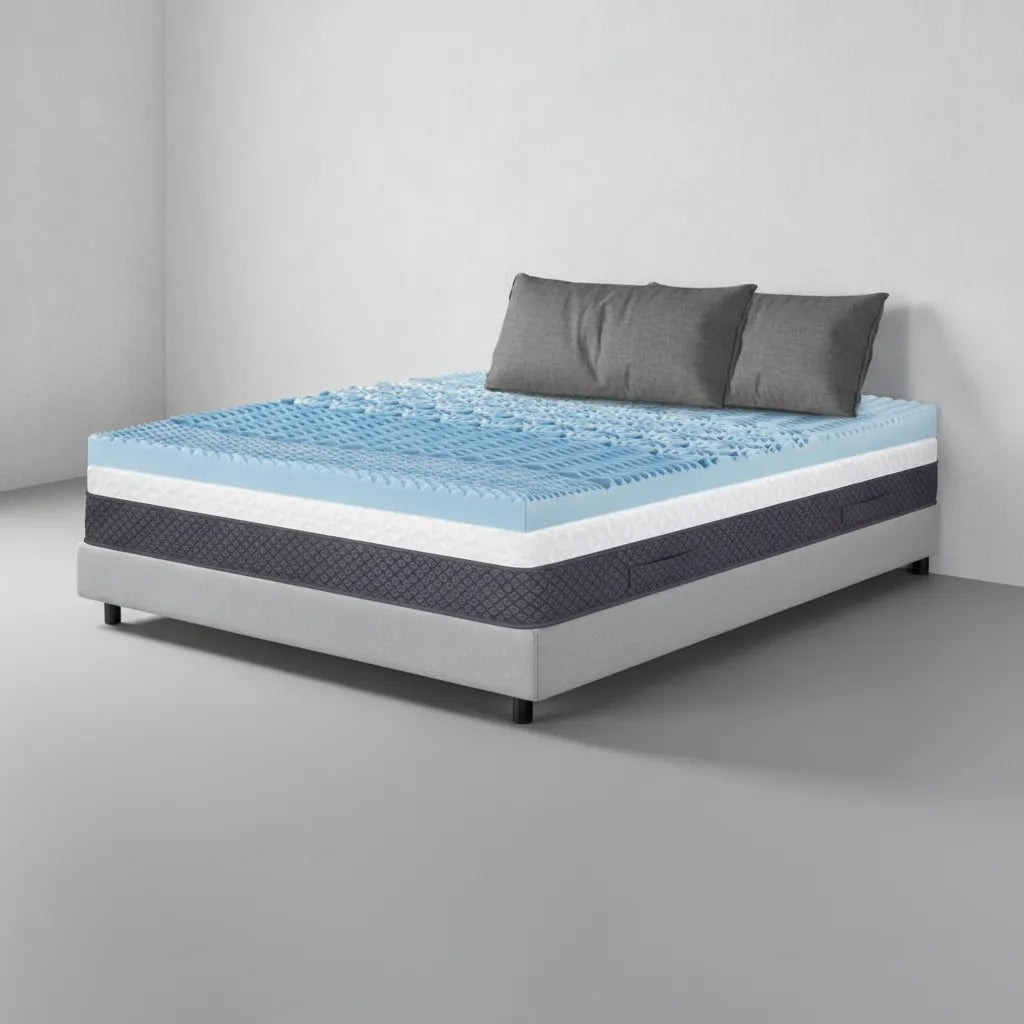 Colchoneta Topper 5-zone  Memory Foam 5cm,