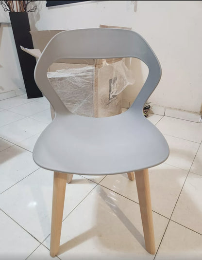 Set 4 Sillas Para Comedor Moderna Estructura