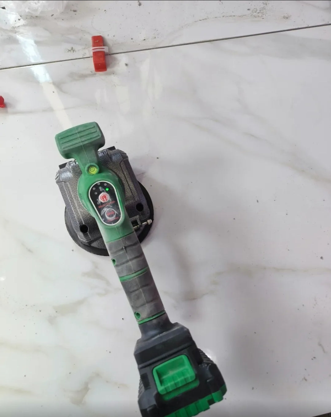 Maquina niveladora de azulejos y baldosas 2 baterías de 20v/12000 RPM