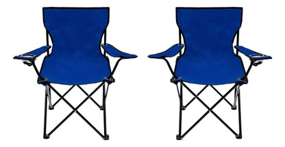 Juego de 2 Sillas Plegables