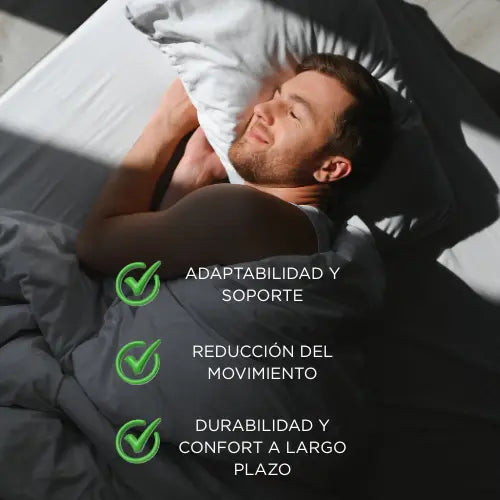 Colchoneta Memory Foam Matrimonial 5 Cm