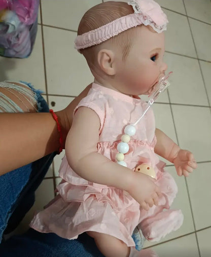 Muñeca de silicona 48cm tipo NENUCO