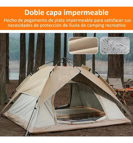 Casa para acampar 4 a 5 Personas