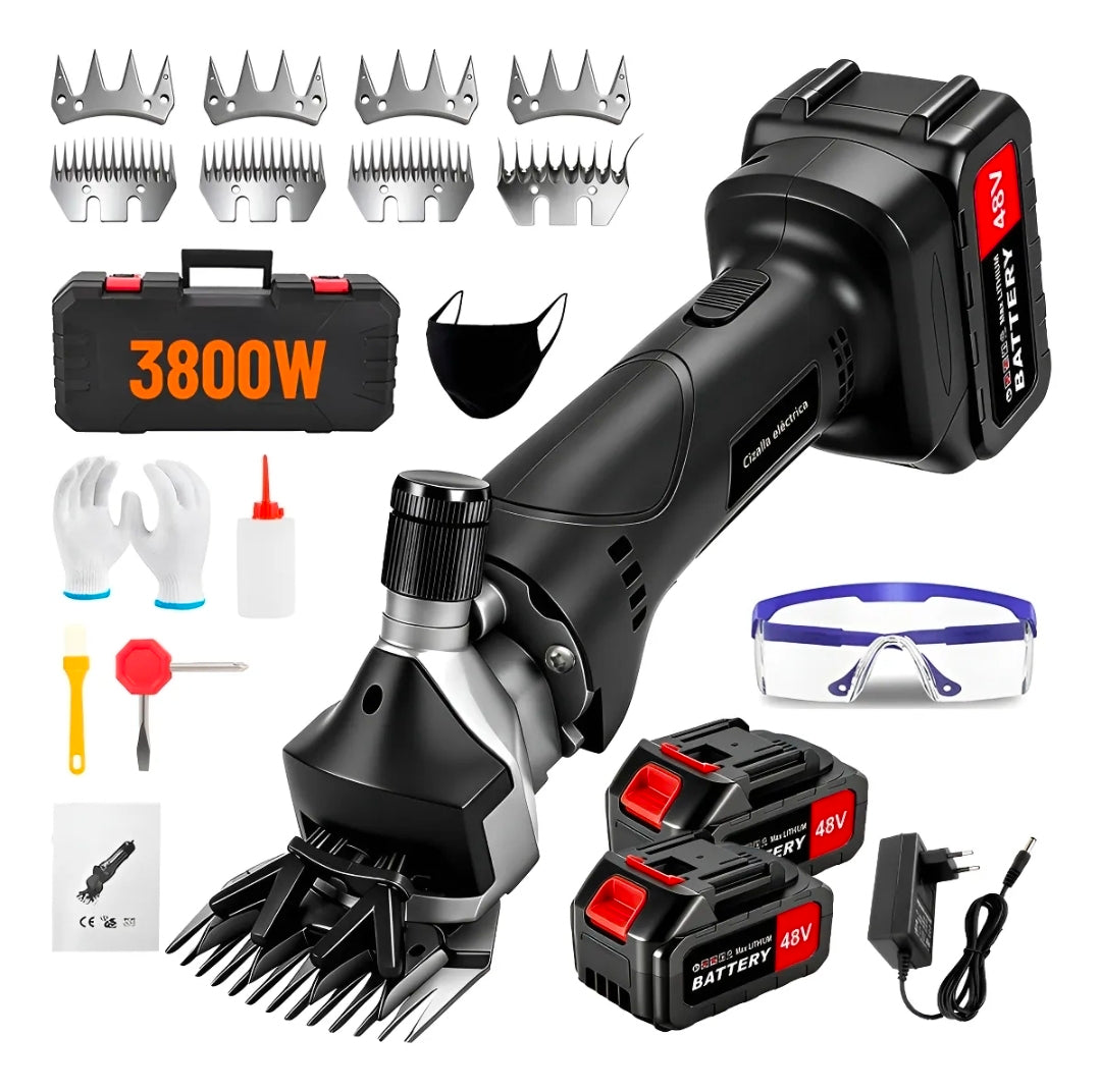 Rasuradora Trasquiladora Para Borregos Ovejas Y Perro Grande 3800w