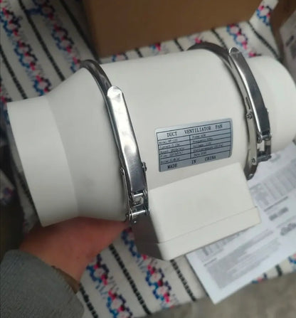Extractor De Aire Industrial Potente Silencioso De 4 Pulgadas