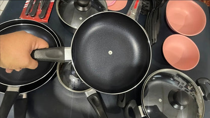 Batería de cocina 27 piezas Aluminio Antiadherente Novry