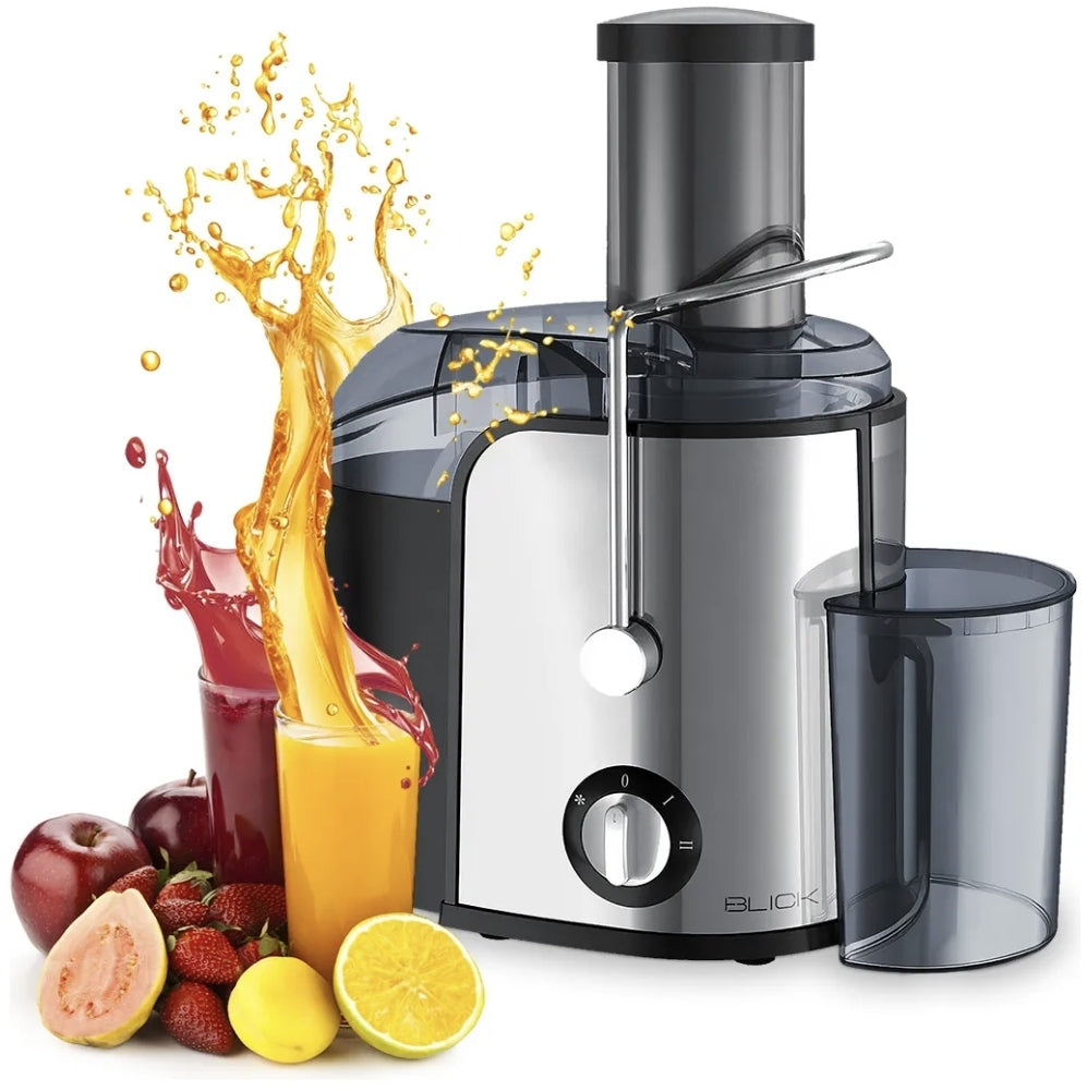 Extractor de Jugos y Verduras Eléctrico 600W 2 Velocidades Capacidad 500ml