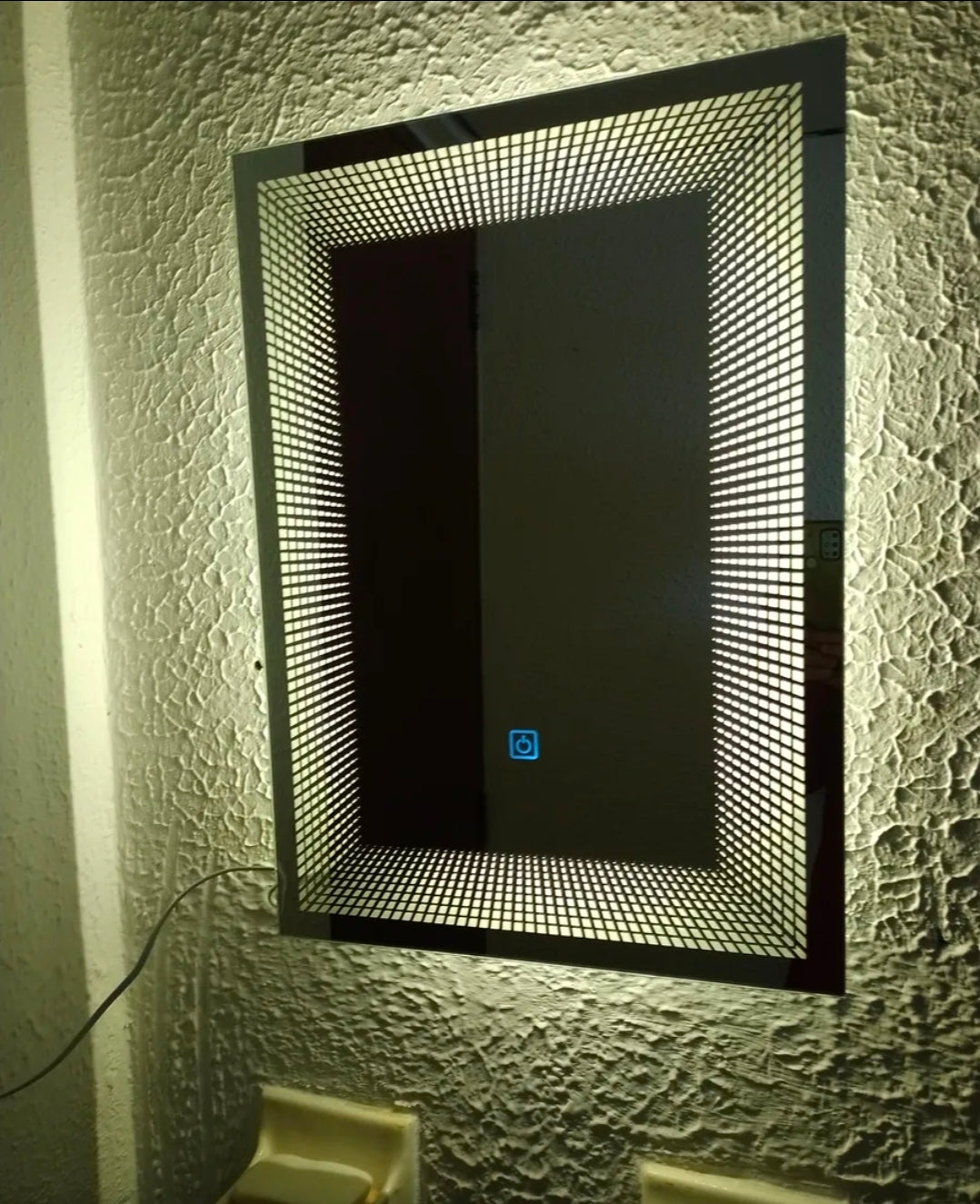 Espejo LED infiniti 3D 37x52cm