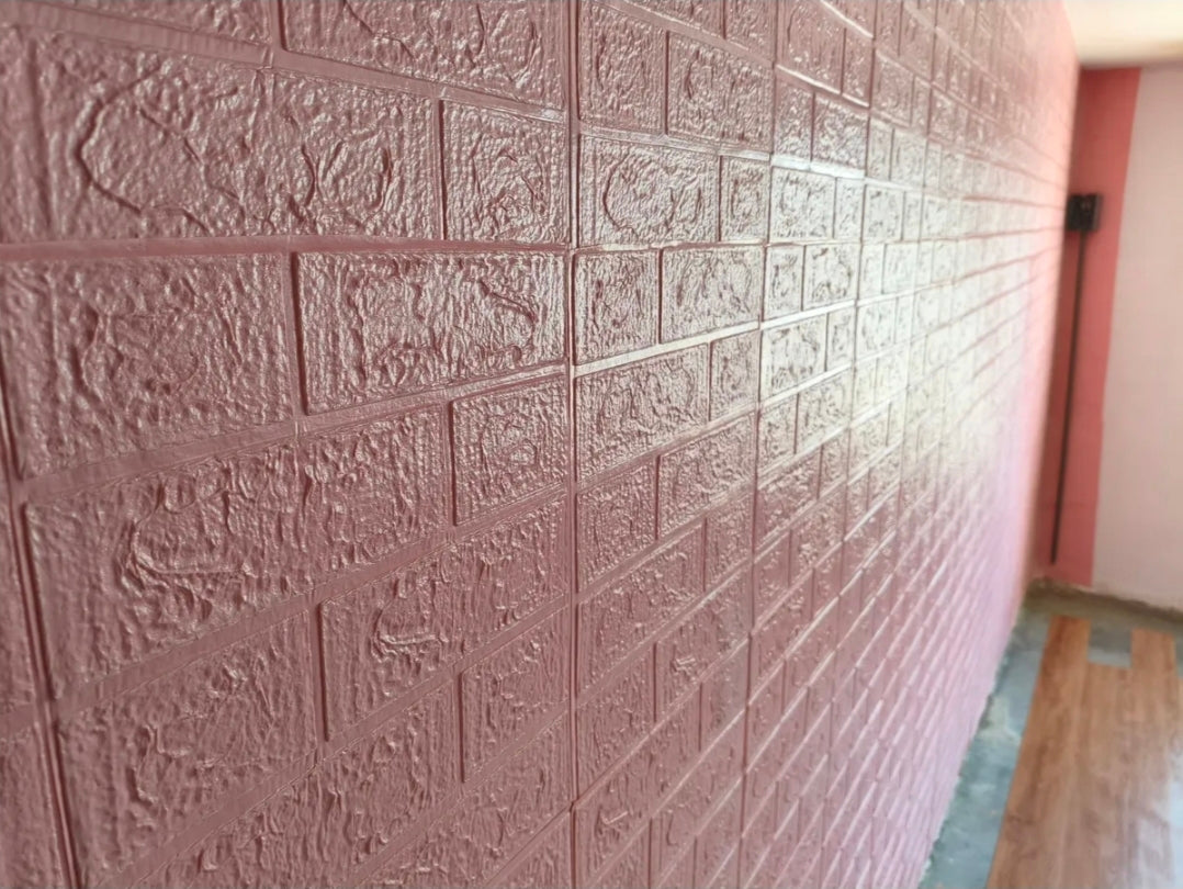 Panel decorativo 3D espuma impermeable 30pz