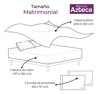 Sábana Lujosa De Satín matrimonial