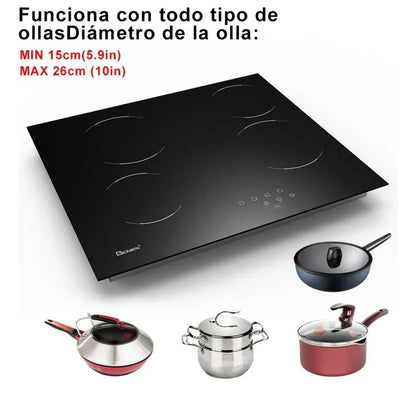 Estufa Eléctrica De Cerámica 220v 6000w