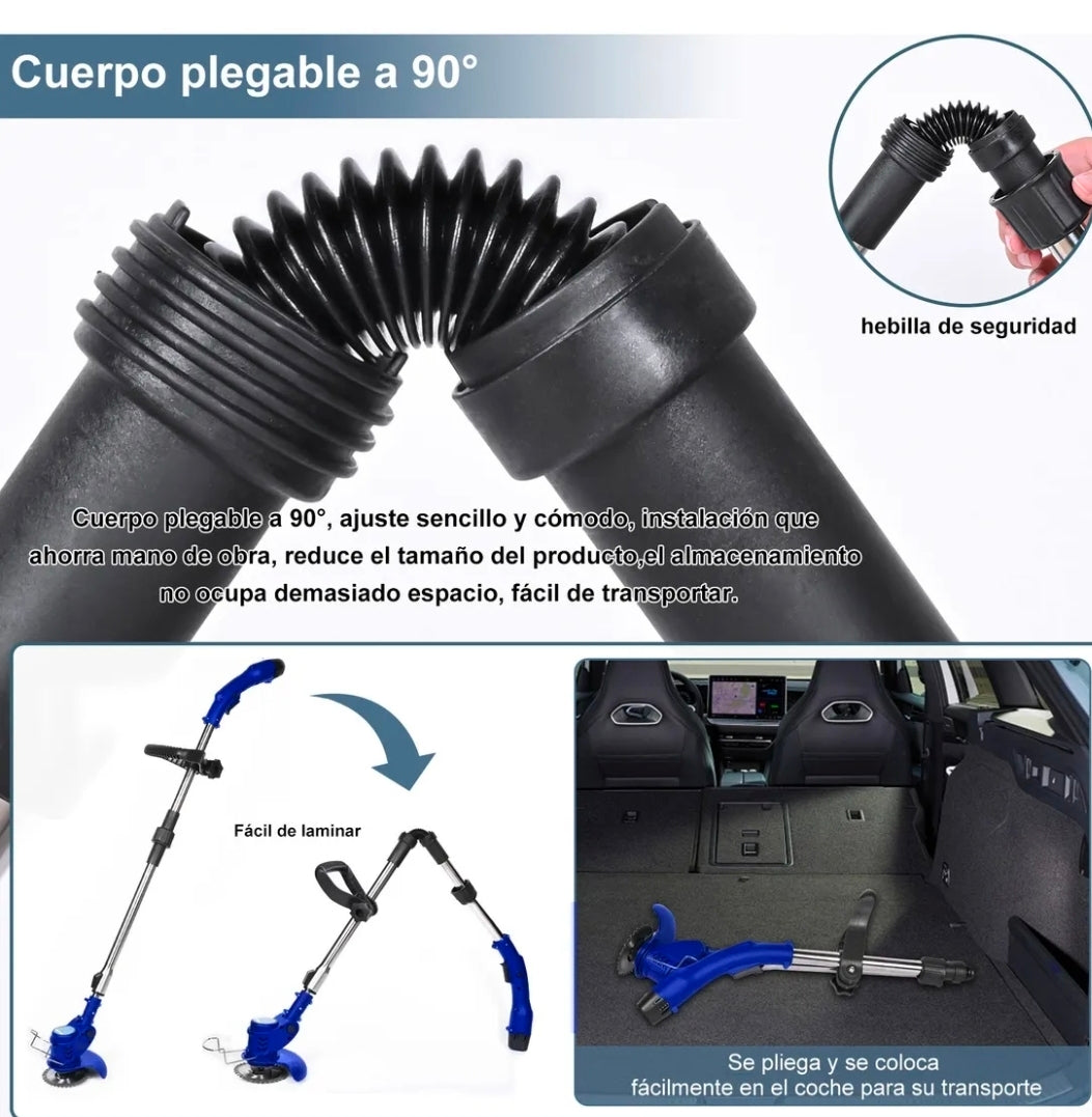 Desbrozadora inalámbrica eléctrica