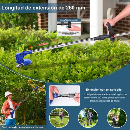 Desbrozadora inalámbrica eléctrica