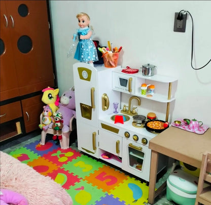 Cocinita de madera de lujo