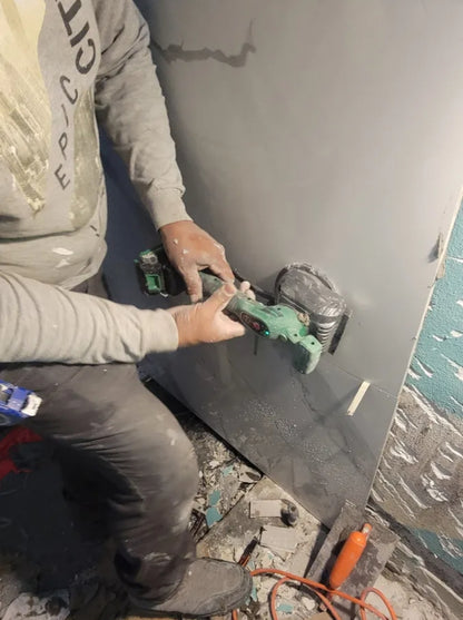 Maquina niveladora de azulejos y baldosas 2 baterías de 20v/12000 RPM