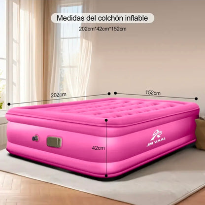 Colchón inflable Queen con bomba