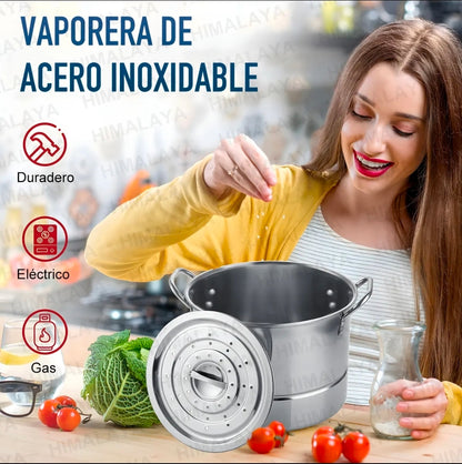 Ollas De Acero Inoxidable Con Tetera De Agua