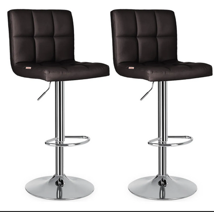 SET DE 4 BANCOS CUADRADOS PARA BARRA
