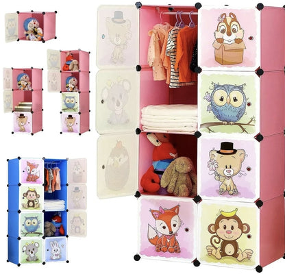 Closet Armario infantil dibujos animados