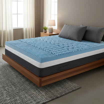 Colchoneta Topper 5-zone  Memory Foam 5cm,