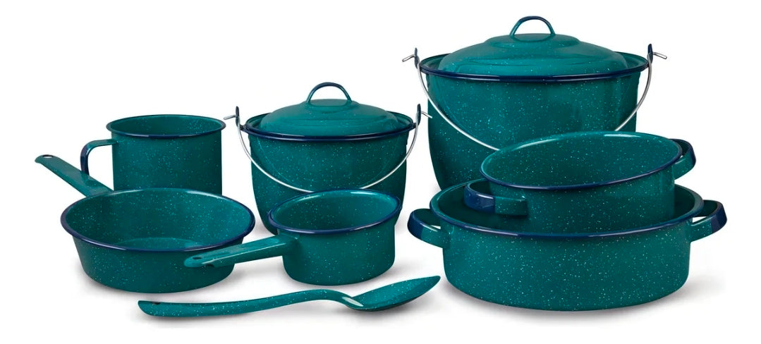 Batería de cocina Cinsa peltre superior 10 pz
