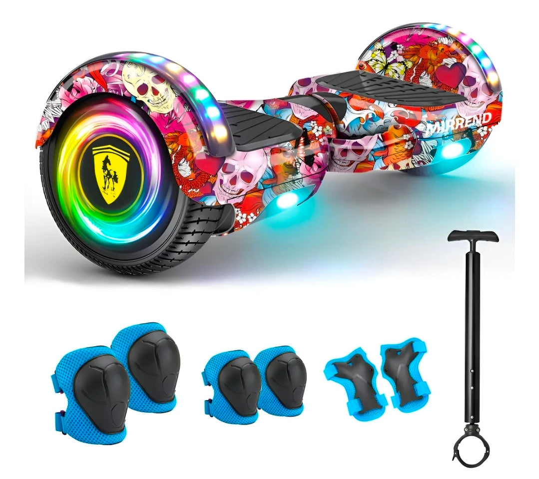 Patín Eléctrico Hoverboard Bluetooth MIRREND 6.5" Para Niño