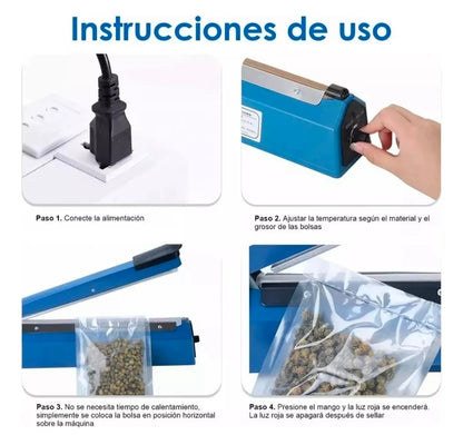 Selladora de bolsas de plástico Máquina térmica