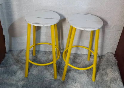 Mesa Barra De Cocina Multiusos Con 2 Bancos