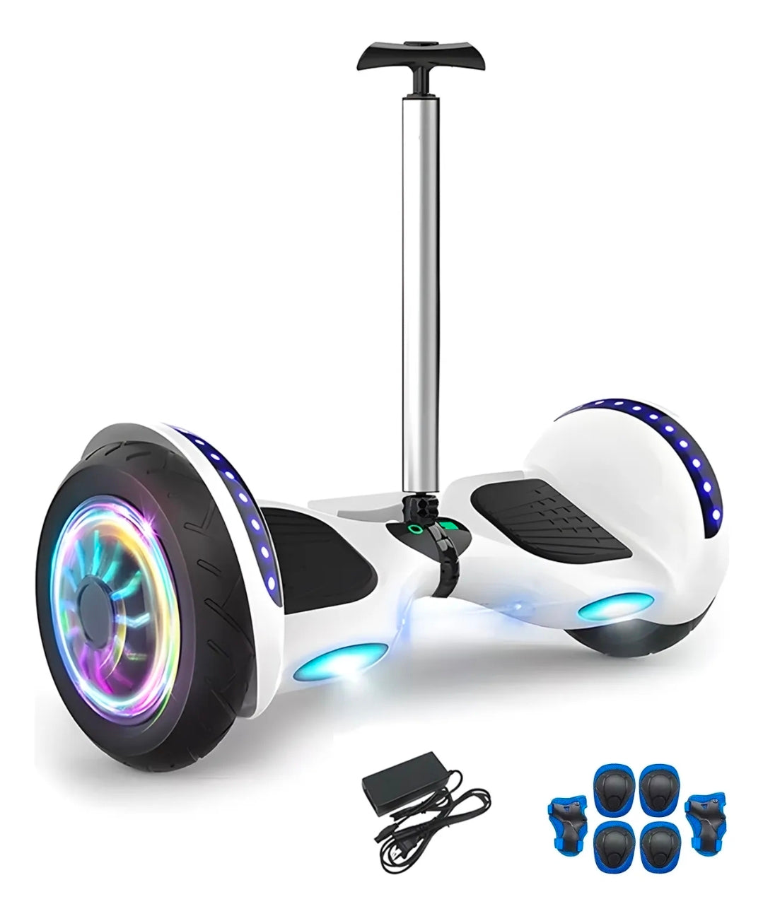 Patineta Eléctrica Hoverboard Con Bluetooth Luces Led