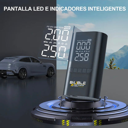 Arrancador De Batería De Auto 8500a Con Inflador Br12