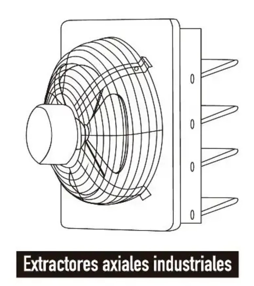 Extractor De Aire Industrial Kodiak 14 Pulgadas