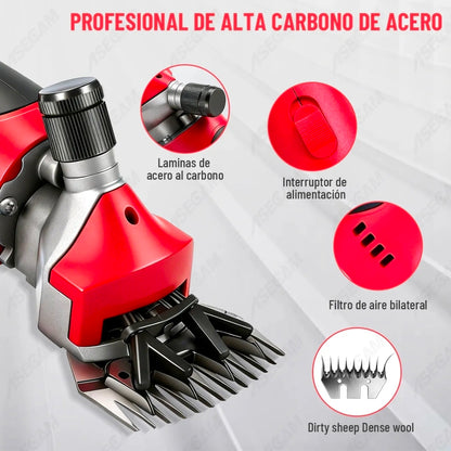 Rasuradora Trasquiladora Para Borregos Ovejas Y Perro Grande 3800w