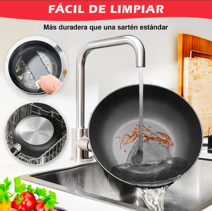 Batería de cocina Aluminio Antiadherente 22 piezas