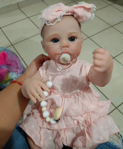 Muñeca de silicona 48cm tipo NENUCO