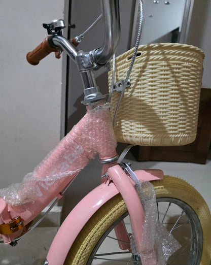 Bicicleta infantil R16 con ruedas auxiliares 4 a 6 años