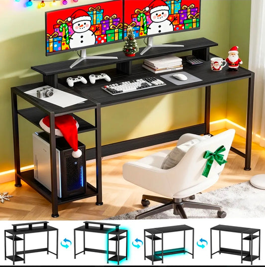 Escritorio para computadora ajustable